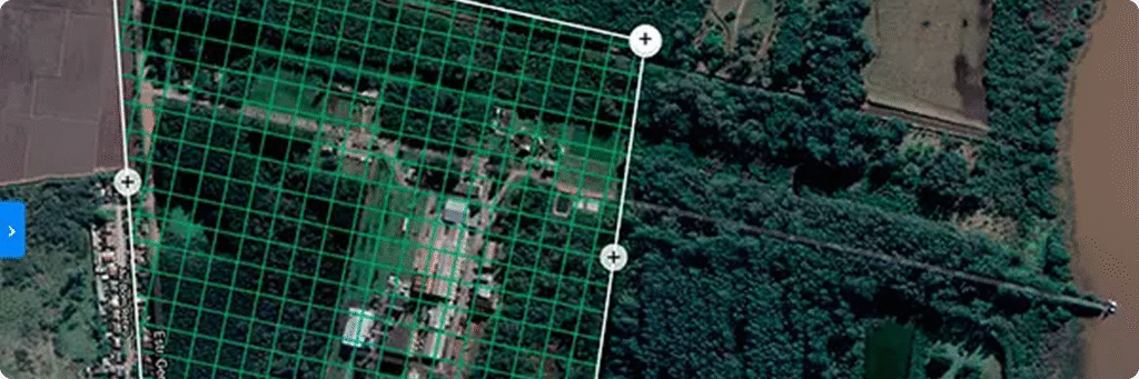 Monitoramento agrícola por drone em lavoura de milho em Uberlândia